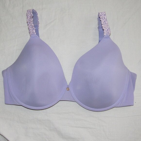 Natori 731080 Rose Dream Custom Coverage Underwire Bra 38DD Lilac Purple - Picture 1 of 3